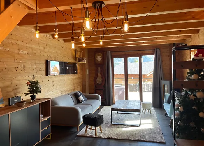 Mitoyen A Pour 8 Personnes Chalet *